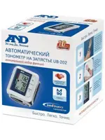 Тонометр автоматический AND UB-202 на запястье, 1 шт. Тонометр автоматический AND UB-202 на запястье, 1 шт. фото 1
