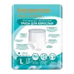 Inseense Daily Comfort Подгузники-трусики для взрослых, L, 10 шт, 100-135 см фото 2