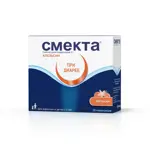 Смекта, 3 г, порошок для приготовления суспензии для приема внутрь, 3.76 г, 20 шт, апельсин Смекта, 3 г, порошок для приготовления суспензии для приема внутрь, 3.76 г, 20 шт, апельсин фото 1