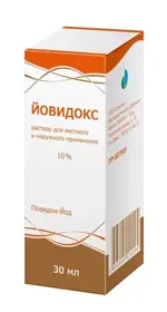 Йовидокс, 10%, раствор для местного и наружного применения, 30 мл, 1 шт. фото 