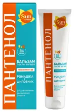 Sun sense Пантенол бальзам после загара ромашка-шиповник, бальзам, 100 мл, 1 шт. фото