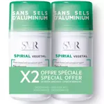 SVR Spirial Vegetal Растительный, дезодорант-ролик, 50 мл, 2 шт. фото