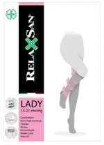 Relaxsan Lady Gambaletto 70 den Гольфы компрессионные 1 класс компрессии, р. 4, пара, 1 шт, черного цвета, арт. 950А (15-21 mmHg) фото