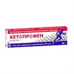 Кетопрофен, 2.5%, гель для наружного применения, 50 г, 1 шт. фото 