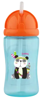 Lubby Поильник-непроливайка с трубочкой, 9+ мес, 320 мл, 1 шт, арт. 11836 фото 2