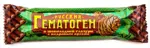 Гематоген Русский, плитка, 40 г, 1 шт, с кедровым орехом фото