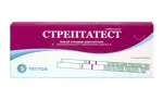 Стрептатест для диагностики в-гемолитического стрептококка группы А, тест-полоска, 5 шт. Стрептатест для диагностики в-гемолитического стрептококка группы А, тест-полоска, 5 шт. фото 1