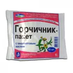 Горчичник-пакет с эвкалиптовым маслом, порошок для наружного применения, 10 шт. фото