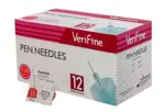 Verifine Иглы универсальные инъекционные одноразовые для инсулиновых шприц-ручек, 100 шт, 29G (0.33x12) фото