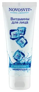 Novosvit aqua-крем минеральный витамины для лица, крем, 75 мл, 1 шт. Novosvit aqua-крем минеральный витамины для лица, крем, 75 мл, 1 шт. фото 1