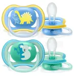 AVENT Ultra Air пустышка силиконовая ортодонтическая с футляром, с 18 месяцев, 2 шт, арт. SCF349/11 AVENT Ultra Air пустышка силиконовая ортодонтическая с футляром, с 18 месяцев, 2 шт, арт. SCF349/11 фото 1