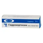 Гидрокортизон (глазная мазь), 5 мг/г, мазь глазная, 3 г, 1 шт. фото