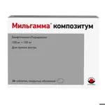 Мильгамма композитум, 100 мг+100 мг, таблетки, покрытые оболочкой, 30 шт. фото