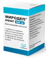 Миродеп Лонг, 300 мг, таблетки пролонгированного действия, покрытые оболочкой, 100 шт. фото 