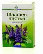 Шалфея листья, сырье растительное измельченное, 50 г, 1 шт. фото 