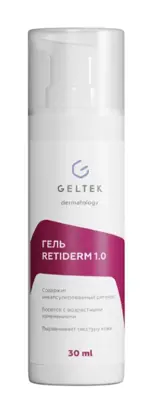 Geltek Retiderm 1.0 гель, гель, 30 мл, 1 шт. фото