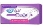 ID light extra plus прокладки урологические, прокладки урологические, 16 шт, 5 капель фото