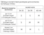 Манжета на пальцы стопы FW-642 колпачок, р. L, 2 шт. Манжета на пальцы стопы FW-642 колпачок, р. L, 2 шт. фото 4
