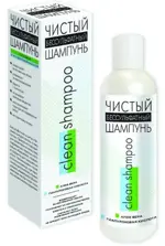 Чистый бессульфатный шампунь, шампунь, 250 мл, 1 шт, с алоэ вера и гиалуроновой кислотой фото