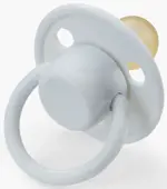 Happy baby Соска-пустышка латексная, 6-12 месяцев, 1 шт, серого цвета, арт. 13024 фото