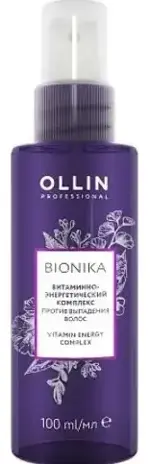 Ollin bionika витаминно-энергетический комплекс, 100 мл, 1 шт, против выпадения волос фото