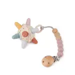 Happy baby держатель 0+ для пустышки с металлической прищепкой, 1 шт, лиловый фото 2