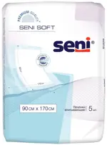 Seni soft Пеленки впитывающие, 90 см х 170 см, 5 шт. фото