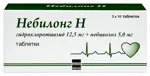 Небилонг Н, 12.5 мг + 5 мг, таблетки, 30 шт. Небилонг Н, 12.5 мг + 5 мг, таблетки, 30 шт. фото 1
