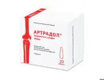 Артрадол, 100 мг, лиофилизат для приготовления раствора для внутримышечного введения, 2 мл, 20 шт. фото 1