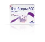Флебодиа 600, 600 мг, таблетки, покрытые пленочной оболочкой, 60 шт. фото