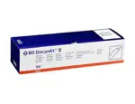 BD Discardit II Шприц инъекционный двухкомпонентный, 5 мл, шприц в комплекте с иглой, 100 шт, 22G (0,7х40) фото