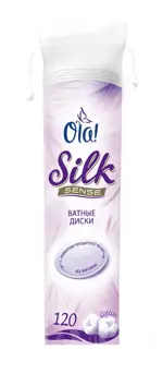 Ola! Silk Sense Ватные диски, 120 шт. фото 