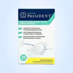 PresiDENT Denture Таблетки для очистки зубных протезов, таблетки шипучие, 30 шт. фото