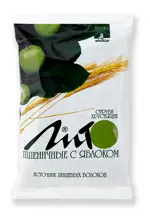 Лито Отруби пшеничные хрустящие с кальцием, гранулы, 200 г, 1 шт, яблоко фото