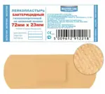 Master Uni Лейкопластырь бактерицидный, 2.3 см х 7.2 см, лейкопластырь, 10 шт, телесный, нетканая основа фото