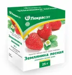 Дары Природы Чайный напиток Земляника лист, 25 г, 1 шт. фото