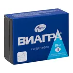 Виагра, 50 мг, таблетки, покрытые пленочной оболочкой, 12 шт. Виагра, 50 мг, таблетки, покрытые пленочной оболочкой, 12 шт. фото 3