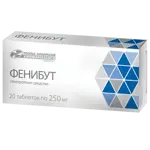 Фенибут, 250 мг, таблетки, 20 шт. Фенибут, 250 мг, таблетки, 20 шт. фото 2