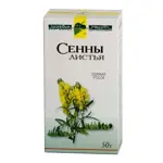 Сенны листья, сырье растительное измельченное, 50 г, 1 шт. фото