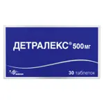 Детралекс, 500 мг, таблетки, покрытые пленочной оболочкой, 30 шт. Детралекс, 500 мг, таблетки, покрытые пленочной оболочкой, 30 шт. фото 4