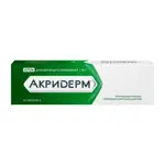 Акридерм, 0.05%, крем для наружного применения, 15 г, 1 шт. Акридерм, 0.05%, крем для наружного применения, 15 г, 1 шт. фото 1