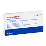 Норматенс, таблетки, покрытые оболочкой, 20 шт. Норматенс, таблетки, покрытые оболочкой, 20 шт. фото 3