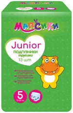 Мапсики Подгузники трусики детские, р. junior, 13 шт, 13-20 кг фото