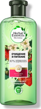 Herbal Essences Шампунь белая клубника и сладкая мята, шампунь, 400 мл, 1 шт. фото