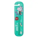 Splat juicy lab магия единорога зубная щетка детская с ионами серебра мягкая, щетка зубная, 1 шт, прозрачная фото 4