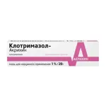 Клотримазол-Акрихин, 1%, мазь для наружного применения, 20 г, 1 шт. фото