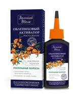 Золотой Шелк масло косметическое Облепиховый активатор роста волос, масло косметическое, 90 мл, 1 шт. фото