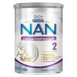 NAN 2 Optipro Гипоаллергенный, смесь молочная сухая, 400 г, 1 шт, для детей с 6 месяцев, с пробиотиками фото