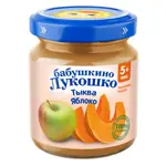 Бабушкино Лукошко Пюре, пюре, 100 г, 1 шт, тыква + яблоко фото