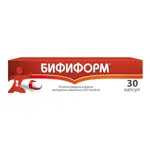 Бифиформ, капсулы кишечнорастворимые, 30 шт. Бифиформ, капсулы кишечнорастворимые, 30 шт. фото 2